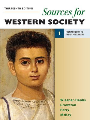cover image of Sources for Western Society, Volume 1